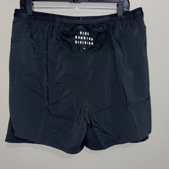 Nike Run Division Flex Stride Hybrid 5" Running Shorts Black Mens DA0280-010 - Picture 4 of 10